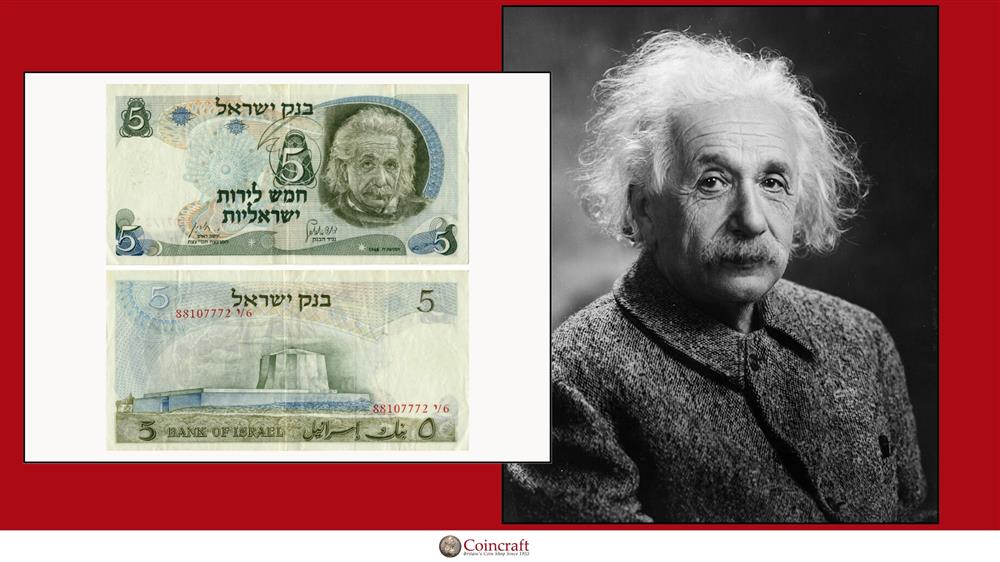 Israel Lriot Honours Albert Einstein